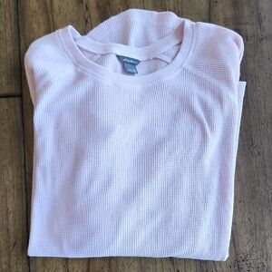 Eddie Bauer Light Purple Waffle Knit Top